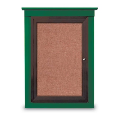 United Visual Products Sliding Glass Enclosed Letterboard, 96"x3, UV9013ACS-SATIN-BURGUN UV9013ACS-SATIN-BURGUN